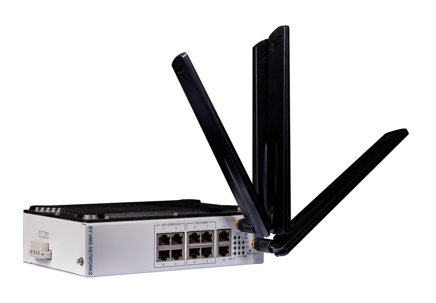 HMS Networks lança o primeiro router 5G industrial a nível mundial e respetivo kit de iniciação